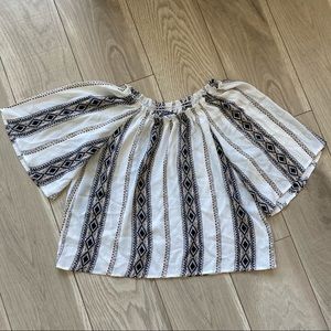Off-Shoulder Patterned Top